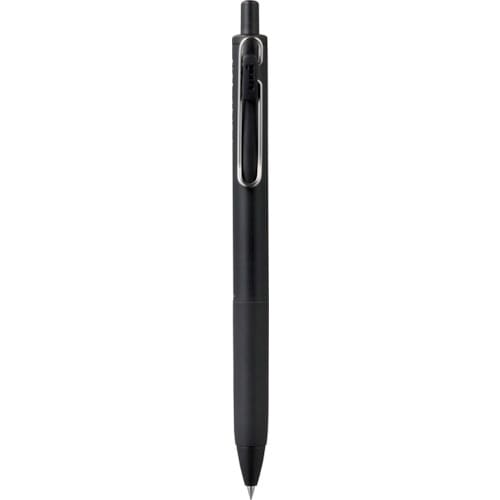 トラスコ中山 uni ゲルインクボールペン ユニボールワン UMN-S-38BK黒(ご注文単位 1本)【直送品】