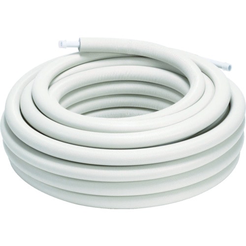 トラスコ中山 TBC 被覆アルミ三層管耐候アイボリー10φ10厚(20m)(ご注文単位 1巻)【直送品】