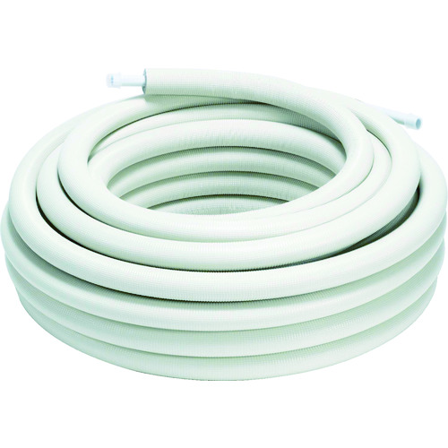 トラスコ中山 TBC 被覆アルミ三層管耐候アイボリー13φ10厚(20m)(ご注文単位 1巻)【直送品】