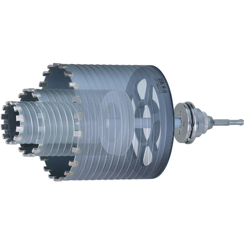 トラスコ中山 ユニカ 多機能コアドリルUR21 乾式ダイヤ110mm ボディ(替刃)のみ(UR-Lシャンク対応)(ご注文単位 1本)【直送品】