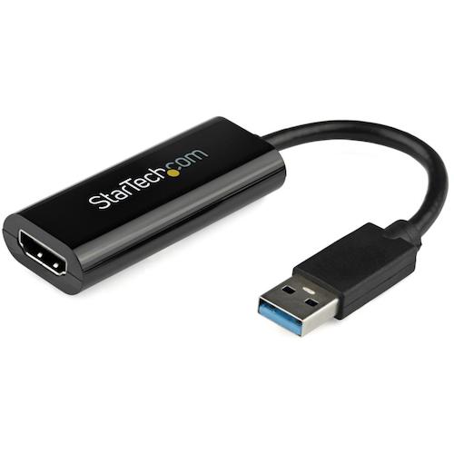 トラスコ中山 スターテック ディスプレイアダプター/USB-A - HDMI/USB 3.0/1080p/Winのみ(ご注文単位 1箱)【直送品】