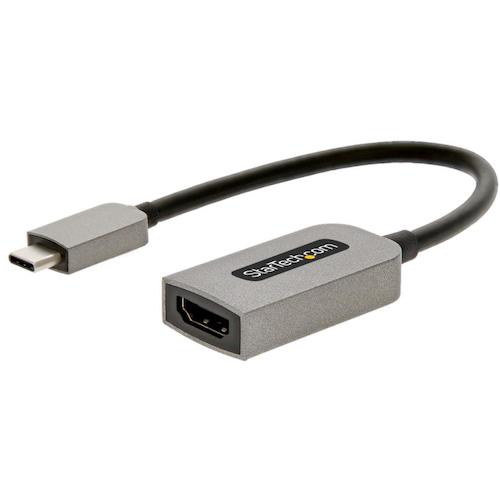 トラスコ中山 スターテック ディスプレイアダプター/USB-C - HDMI/4K60Hz/HDR10/HBR3/SG(ご注文単位 1袋)【直送品】