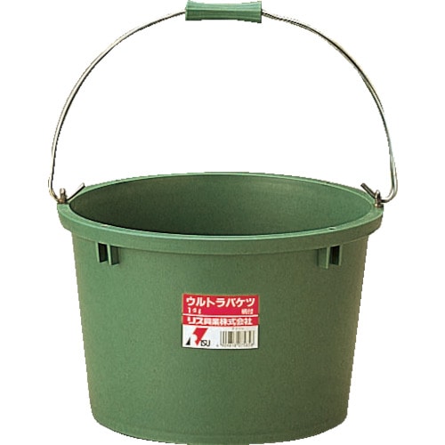 トラスコ中山 リス ウルトラバケツ 10L柄付(ご注文単位 20個)【直送品】