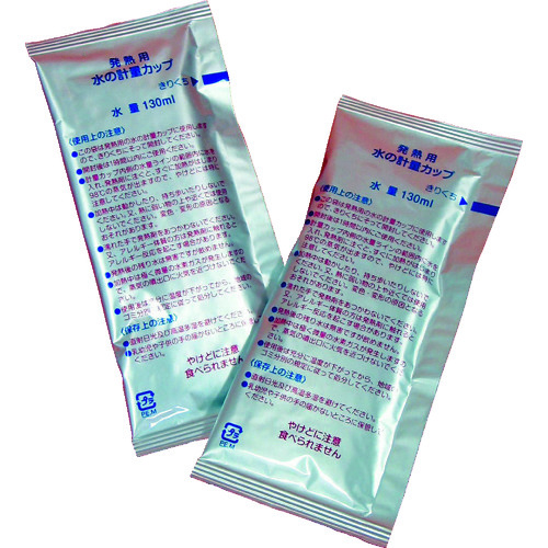 トラスコ中山 トライ 災害時用 湯わかしBOX専用発熱剤(ご注文単位 1袋)【直送品】