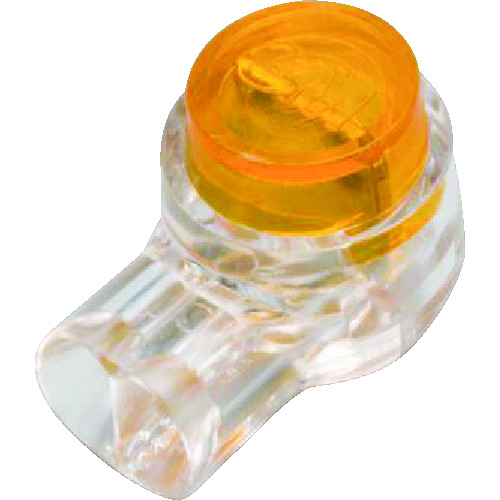 トラスコ中山 コーニング Uエレメントコネクタ 直線用 UY 100個入り(ご注文単位 1箱)【直送品】