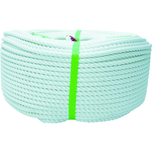 トラスコ中山 ユタカメイク ロープ ビニロンSロープ巻物 10φ×200m(ご注文単位 1巻)【直送品】