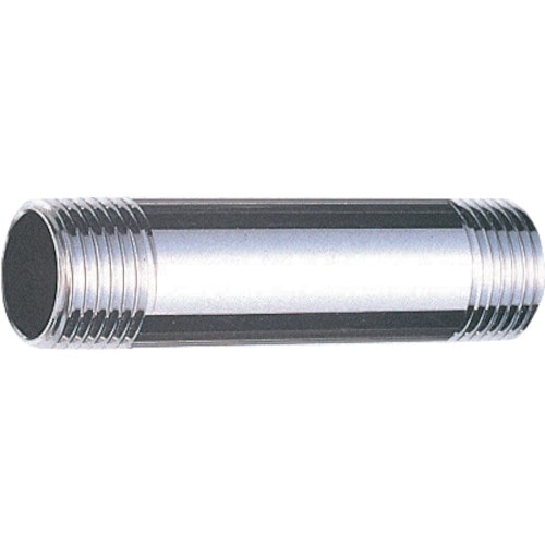 トラスコ中山 SANEI 水道配管用給水管 全長300mm 呼び径R1/2(ご注文単位 1個)【直送品】