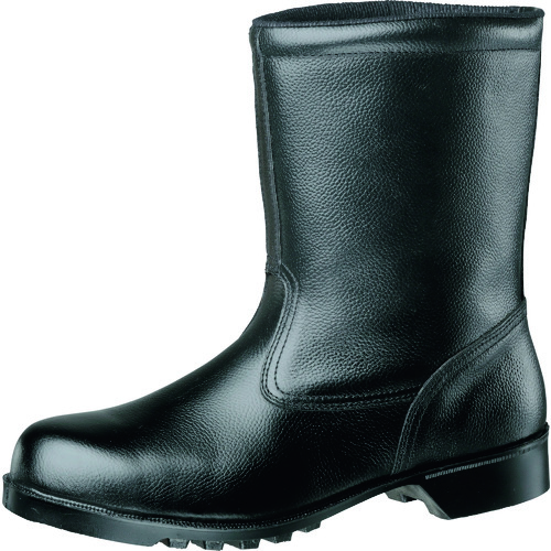 トラスコ中山 ミドリ安全 静電ゴム底安全靴 半長靴 V2400N静電 25.0cm(ご注文単位 1足)【直送品】