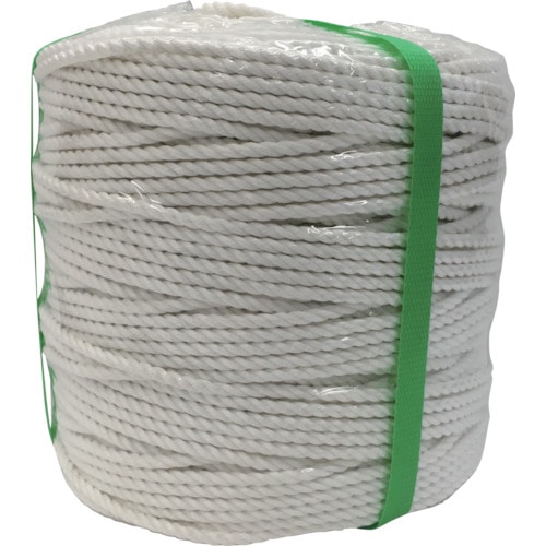 トラスコ中山 ユタカメイク ビニロンロープ巻物 5φ×200m(ご注文単位 1巻)【直送品】