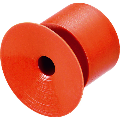 トラスコ中山 アインツ 吸着パッド・埋込式・シリコン・茶 パッド外径20mm(ご注文単位 1個)【直送品】