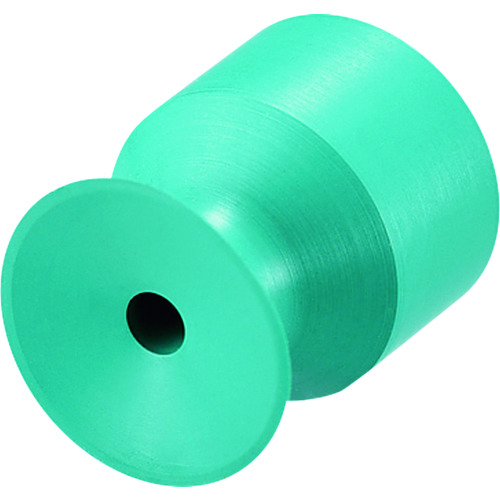 トラスコ中山 アインツ 吸着パット・埋込式・ニトリル・緑 パッド外径10mm(ご注文単位 1個)【直送品】