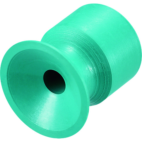 トラスコ中山 アインツ 吸着パット・埋込式・ニトリル・緑 パッド外径12mm(ご注文単位 1個)【直送品】