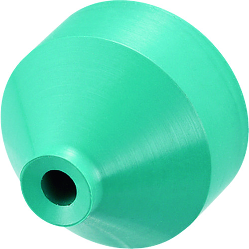 トラスコ中山 アインツ 吸着パット・埋込式・ニトリル・緑 パッド外径4mm(ご注文単位 1個)【直送品】