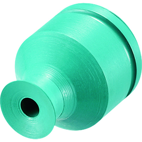 トラスコ中山 アインツ 吸着パット・埋込式・ニトリル・緑 パッド外径6mm(ご注文単位 1個)【直送品】