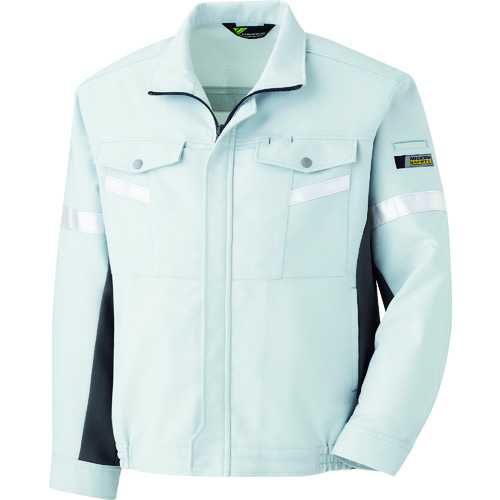 トラスコ中山 ミドリ安全 ベルデクセル 帯電防止 反射材仕様ブルゾン VE541上 3L(ご注文単位 1着)【直送品】