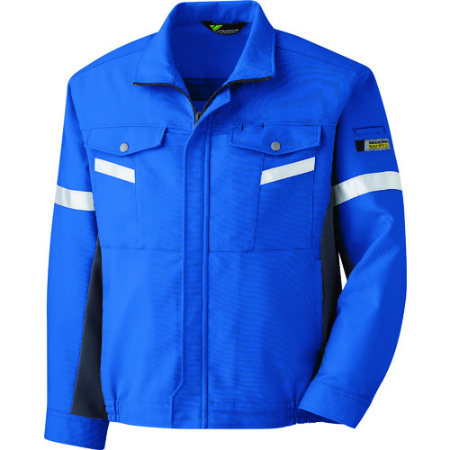 トラスコ中山 ミドリ安全 ベルデクセル 帯電防止 反射材仕様ブルゾン VE543上 5L(ご注文単位 1着)【直送品】