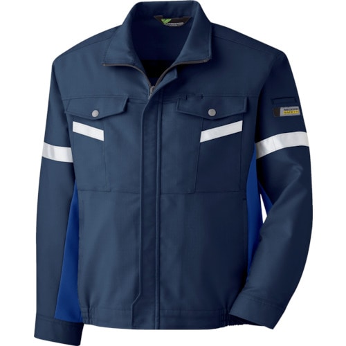 トラスコ中山 ミドリ安全 ベルデクセル 帯電防止 反射材仕様ブルゾン VE547上 S(ご注文単位 1着)【直送品】