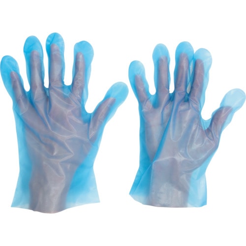 トラスコ中山 ミドリ安全 ポリエチレンディスポ手袋 ベルテ574 100枚 袋入 S(ご注文単位 1袋)【直送品】