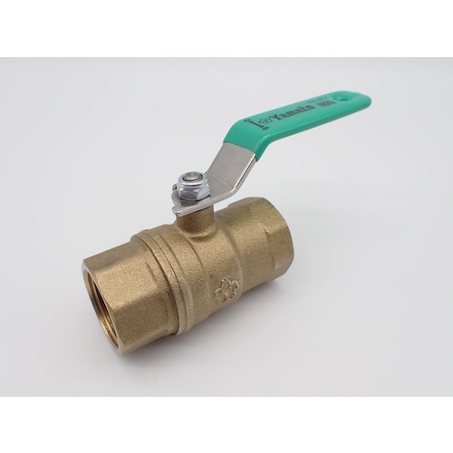 トラスコ中山 大和バルブ ボールバルブ 20A(600型、フルボア、黄銅)(ご注文単位 1個)【直送品】