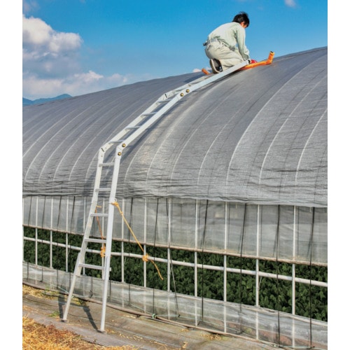 トラスコ中山 HARAX ハウス用昇降梯子 ハウスステップ（ご注文単位 1台）【直送品】