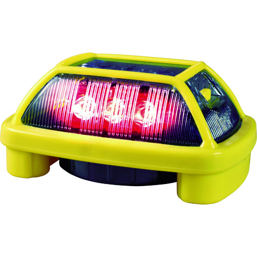 トラスコ中山 NIKKEI ニコハザード VK16H型 LED警告灯 赤(ご注文単位 1個)【直送品】