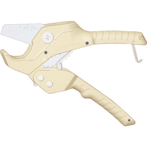 トラスコ中山 スーパー 塩ビカッター(ラチェット機構式)切断できるパイプ：外径63mm以下、硬質塩ビ管ポリ管(ポリプデン管)（ご注文単位 1個）【直送品】