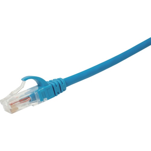 トラスコ中山 コーニング Cat5e UTPパッチコード3m 青(ご注文単位 1本)【直送品】