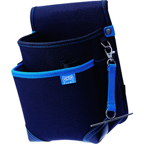 トラスコ中山 ビクター ビクタープラス 腰袋2段(ご注文単位 1個)【直送品】