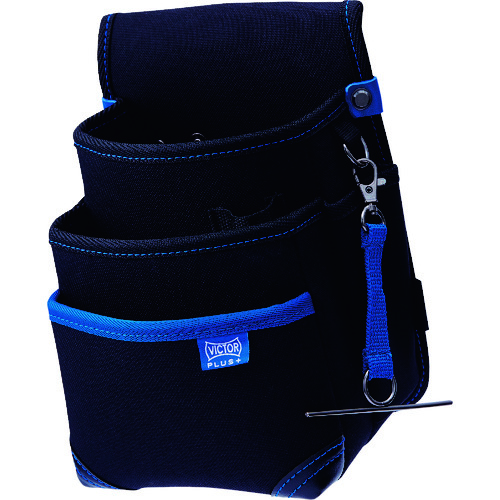 トラスコ中山 ビクター ビクタープラス 腰袋3段(ご注文単位 1個)【直送品】
