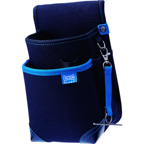 トラスコ中山 ビクター ビクタープラス 腰袋スリム2段(ご注文単位 1個)【直送品】