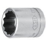 トラスコ中山 ASH 12角ソケット9.5□x10mm(ご注文単位 1個)【直送品】