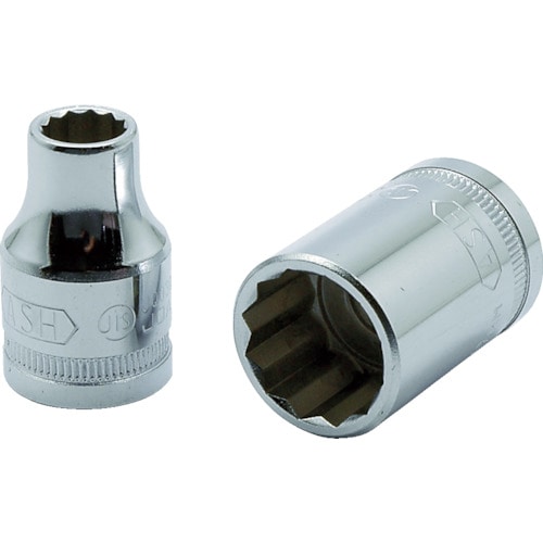 トラスコ中山 ASH 12角ソケット12.7□×24mm(ご注文単位 1個)【直送品】