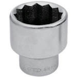 トラスコ中山 ASH 12角ソケット19.0□×46mm(ご注文単位 1個)【直送品】