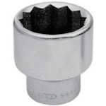 トラスコ中山 ASH 12角ソケット19.0□×55mm(ご注文単位 1個)【直送品】