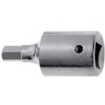 トラスコ中山 ASH ソケットレンチ用ヘキサゴンソケット6.35□×5mm(ご注文単位 1個)【直送品】