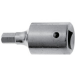 トラスコ中山 ASH ソケットレンチ用ヘキサゴンソケット6.35□×8mm(ご注文単位 1個)【直送品】