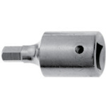 トラスコ中山 ASH ソケットレンチ用ヘキサゴンソケット6.35□×10mm(ご注文単位 1個)【直送品】