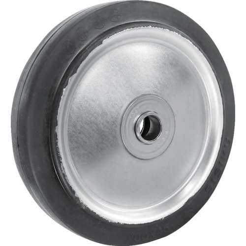 トラスコ中山 シシク ゴム車輪のみ 200径(ご注文単位 1個)【直送品】