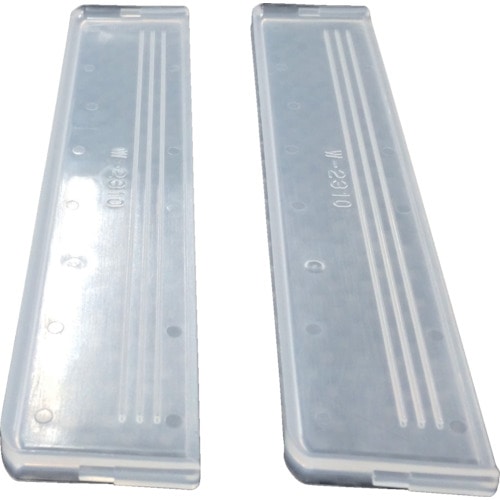 トラスコ中山 リングスター スーパーピッチ5.5mml/R 仕切板W-2310クリア(ご注文単位 1パック)【直送品】