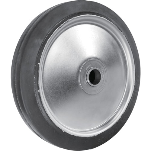 トラスコ中山 シシク ゴム車輪のみ 250径(ご注文単位 1個)【直送品】