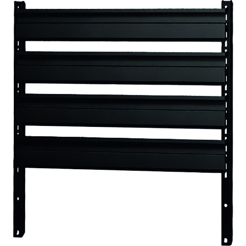 トラスコ中山 SHUTER 重量キャビネットカート用パネル W60 ブラック(ご注文単位 1台)【直送品】