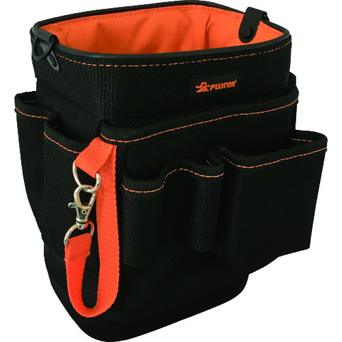 トラスコ中山 フジ矢 布製電工バッグ スタンダードタイプ(ご注文単位 1個)【直送品】