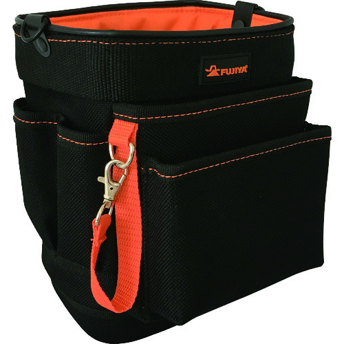 トラスコ中山 フジ矢 布製電工バッグ 3段タイプ(ご注文単位 1個)【直送品】