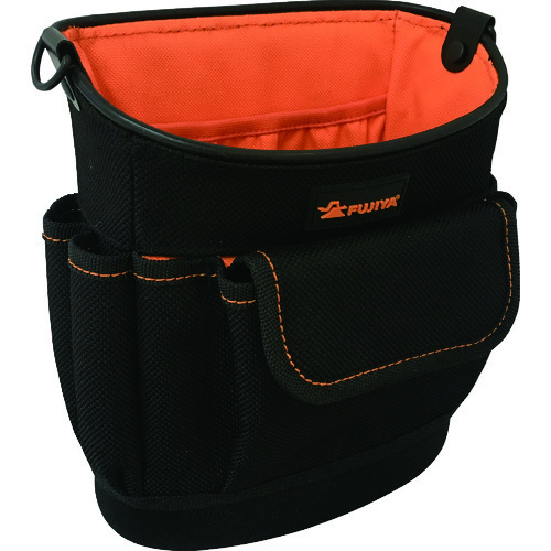 トラスコ中山 フジ矢 布製電工バッグ 薄型タイプ(ご注文単位 1個)【直送品】