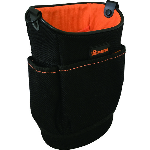 トラスコ中山 フジ矢 布製電工バッグ 薄型スリムタイプ(ご注文単位 1個)【直送品】