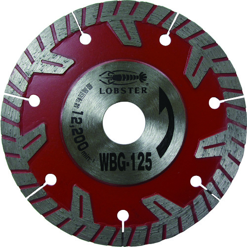 トラスコ中山 エビ ダイヤモンドカッター ぶった斬り 105mm(ご注文単位 1枚)【直送品】