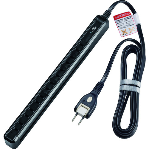 トラスコ中山 ELPA 耐雷7個口2mスリム回転タップ 167-9154(ご注文単位 1個)【直送品】