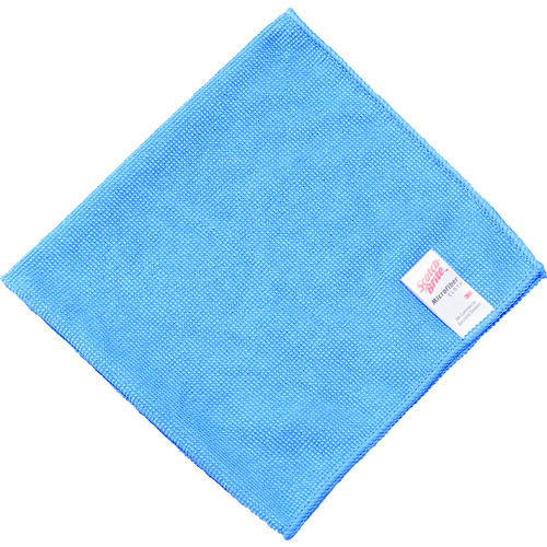 トラスコ中山 3M スコッチ・ブライト ワイピングクロス NO.2012 青 10枚入り(ご注文単位 1袋)【直送品】