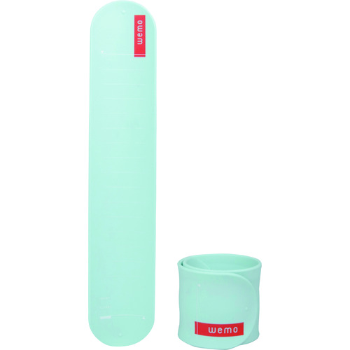 トラスコ中山 wemo ウェアラブルメモ WEMOバンドタイプ 青(ご注文単位 1個)【直送品】