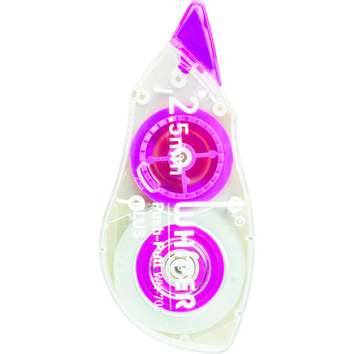 トラスコ中山 プラス 49960修正テープ使い切りタイプ12m幅2.5mm(ご注文単位 1個)【直送品】